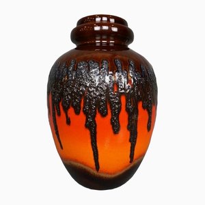 Large Fat Lava 286-51 Vase from Scheurich, West Germany
