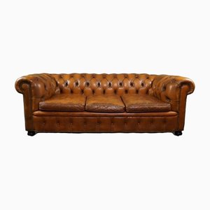 Englisches 3-Sitzer Chesterfield Sofa