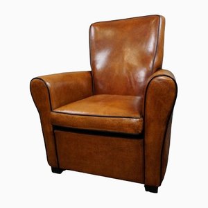 Large Sheep Leather Armchair