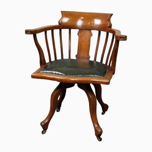 English Wooden Desk Chair