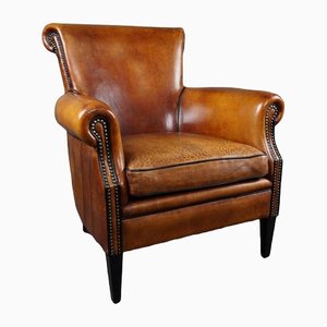 Sheep Leather Lounge Armchair