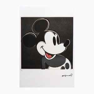 Litografia di Andy Warhol, Mickey Mouse, anni '80