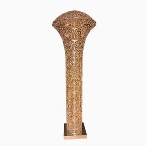 Lampe Exclamation Arabesque Da Terra en Acier et Cristal de Vgnewtrend