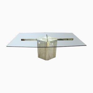 Large Vintage Marble Dining Table from Roche Bobois