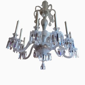 19th Century Crystal Chandelier from Baccarat, 1870s
