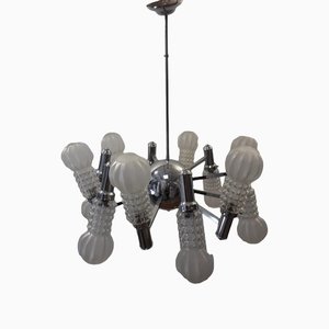 Vintage Sputnik Lampe mit 12 Leuchten