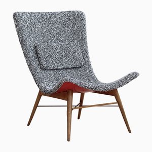 Lounge Chair by Miroslav Navrátil for Cesky Nabytek, 1959