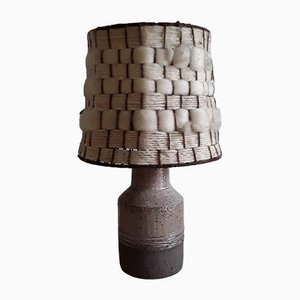 Vintage German Brown Table Lamp, 1970s