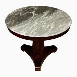 Empire Style Mahogany Side Table