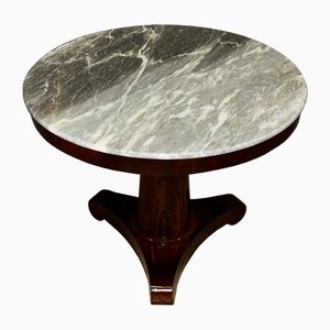 Table d'Appoint Style Empire en Acajou