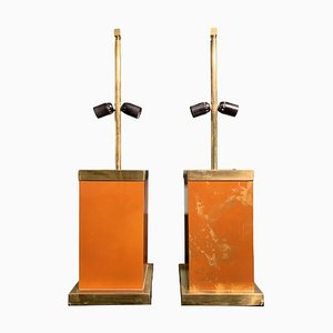 Vintage Tischlampen von Romeo Rega, 1970er, 2er Set