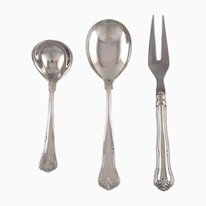 Serving Parts in Silver, Mid-1900s, Set of 3