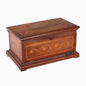 Decorative Box in Walnut Wood