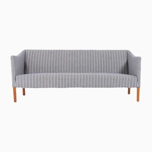 Danish Modern 3-Seat Wall Sofa from Ejner Larsen and Aksel Bender Madsen, 1960s