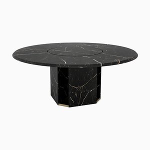 Tavolo da pranzo Delos rotondo in marmo di Giorgio Bonaguro per Design M