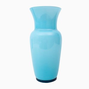 Vase in Opaline Murano Glass by Paolo Venini for Venini