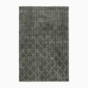 Grey Overdyed Wool Rug
