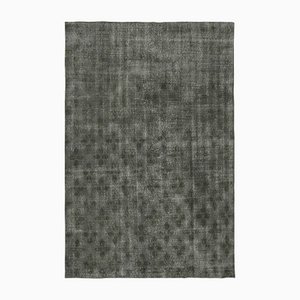 Tapis en Laine Surteintée Grise