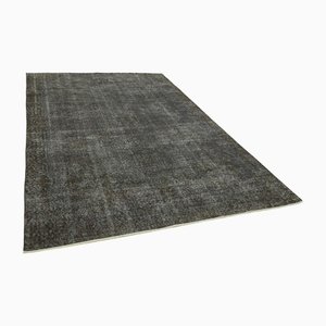 Tapis en Laine Surteintée Grise