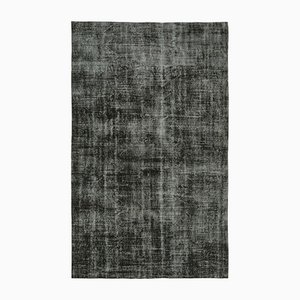 Tapis en Laine Surteintée Noir