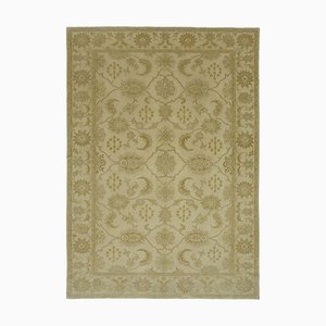 Oushak Rug in Beige