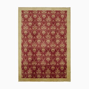 Oushak Rug in Red