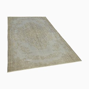 Tapis Vintage Reteint Bleu