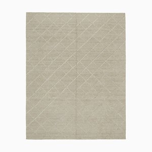 Modern Brown Kilim Rug