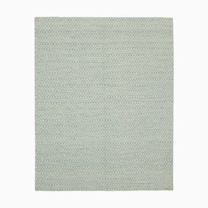 Tapis Kilim Moderne Bleu