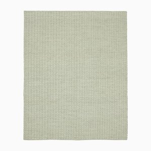 Tappeto Kilim moderno grigio