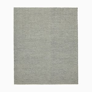 Tappeto Kilim moderno grigio