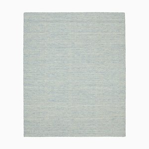 Tapis Kilim Moderne Bleu