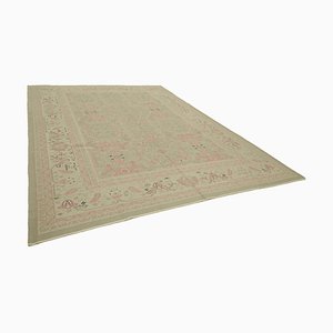 Alfombra Kilim vintage en beige