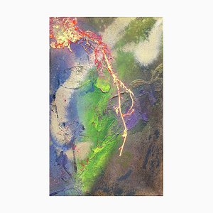 Akira Inumaru, Cimes et racines / Hutchinsia B, 2021, Oil on Canvas