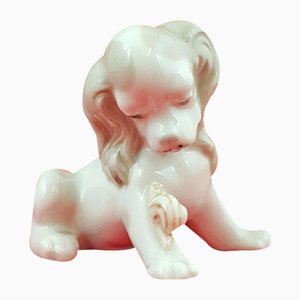 Dog & Snail Figurine from Lladro