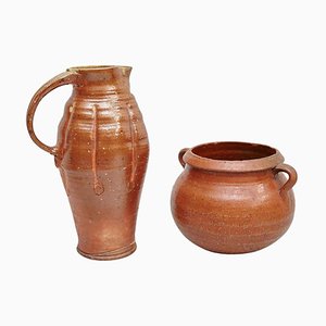 Ceramiche tradizionali, Spagna, anni '70, set di 2
