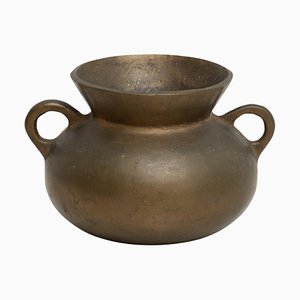 Pot Traditionnel Vintage en Bronze, Espagne, 1930s