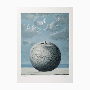 After René Magritte, Travel Souvenir, Lithograph