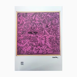 After Keith Haring, Untitled, Silkscreen