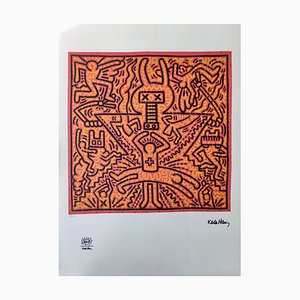 After Keith Haring, Untitled, Silkscreen, 20th Century