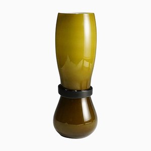 Large Fasciati Murano Glass Vase by Simon Moore for Salviati