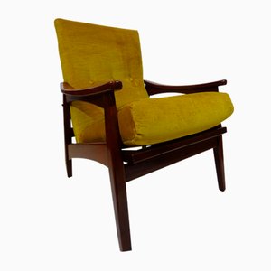 Mid-Century Danish Reclining Lounge Armchair