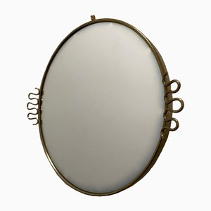 Looped Brass Mirror by Josef Frank for Svenskt Tenn