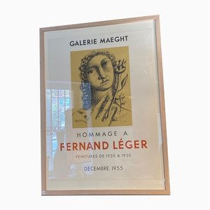 Hommage à Fernand Léger, Galerie Maeght Poster