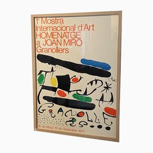 Póster Hommage à Joan Miro