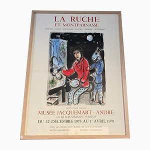 Affiche Marc Chagall La Ruche