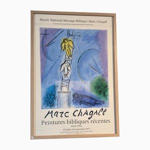 Affiche Marc Chagall Peintures Bibliques Récentes
