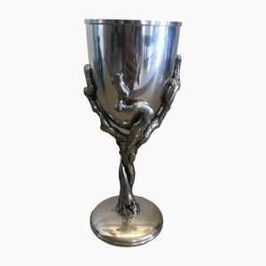Vintage Pewter Glass by Pascal Morabito