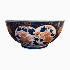 Cuenco chino de porcelana Imari, década de 1900