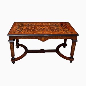 20th Century Victorian Revival Marquetry Coffee Table